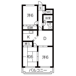 エスパース21の間取り