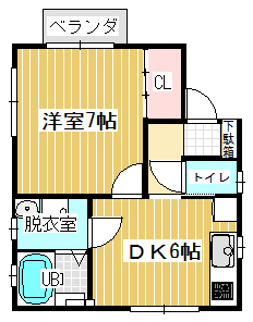 スジェールハイムAの間取り