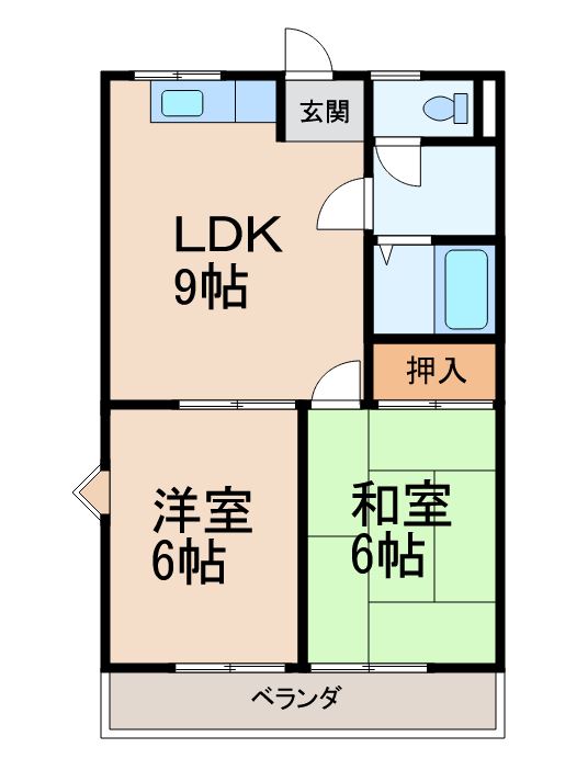 サンシティ金池の間取り