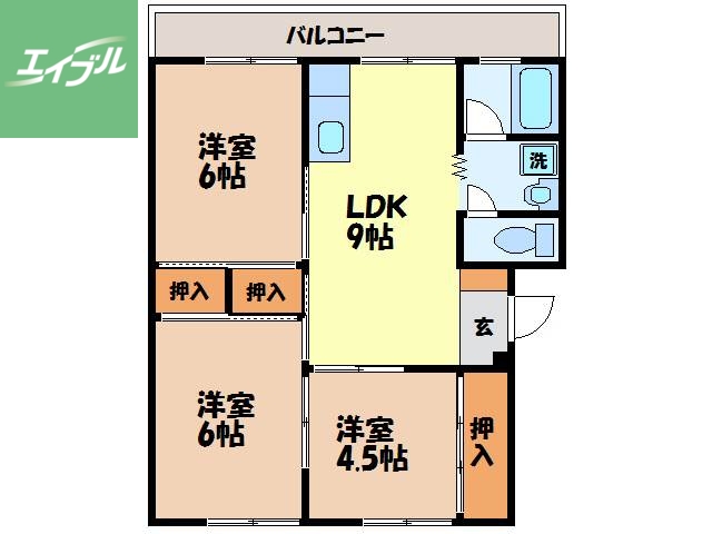 昭和グリーンハイツの間取り