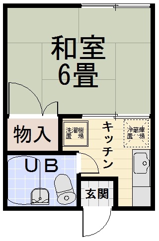 さくらアパートの間取り