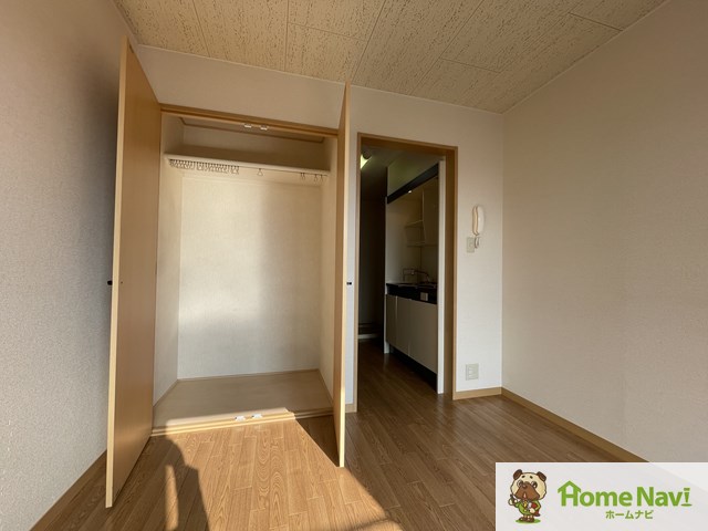 収納　大きな収納で荷物もすっきり片付きます。