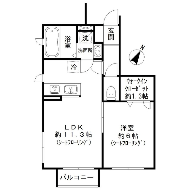 Ｂａｔｏｎ槇の間取り