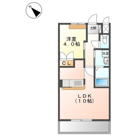 【加西市北条町北条のアパートの間取り】