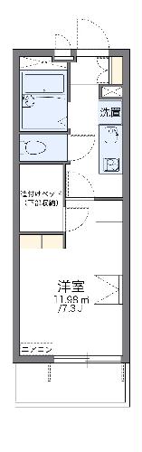 レオパレスエスペランサの間取り