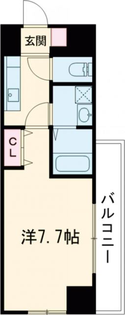 【MDIグランコルディール室町の間取り】