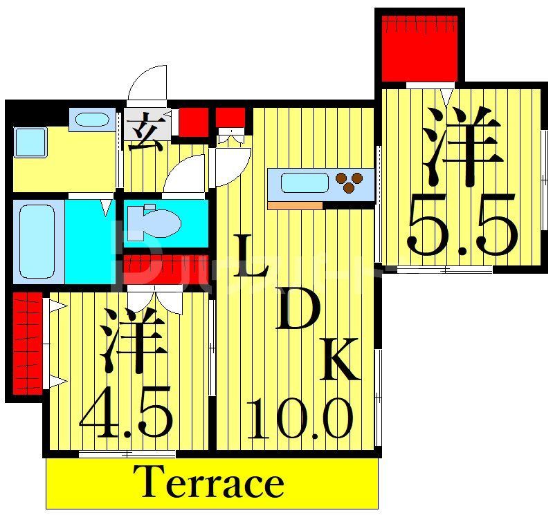 葛飾区青戸のマンションの間取り