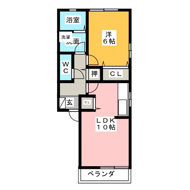 大地ヒルズ　Ｎ棟の間取り