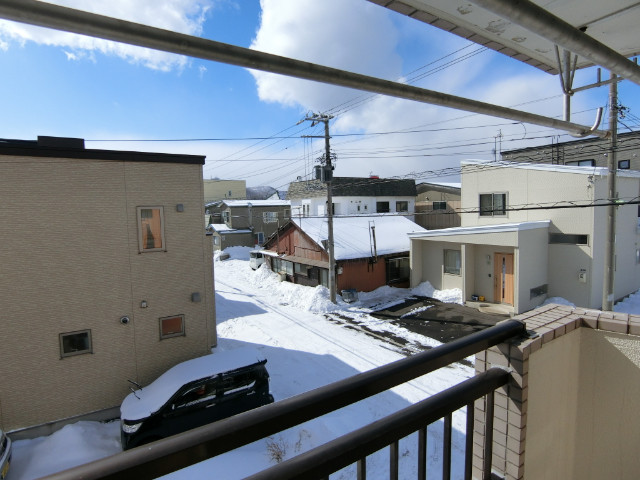 【函館市上新川町のマンションの眺望】