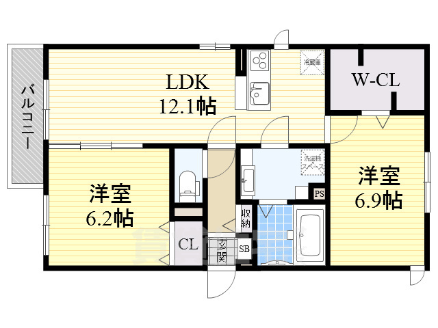 セレナイトの間取り