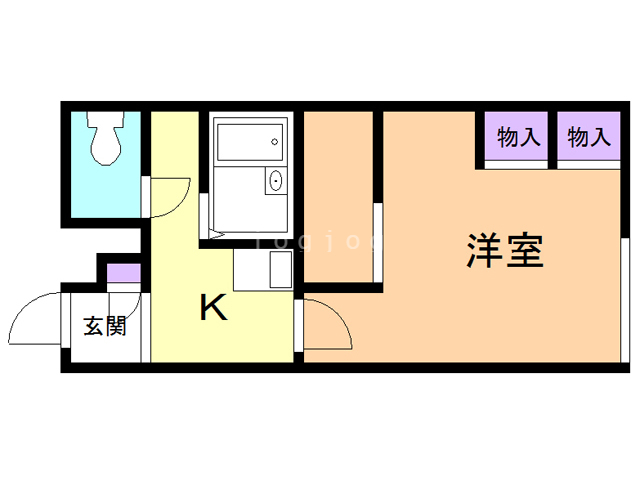 レオパレスフロンティアの間取り