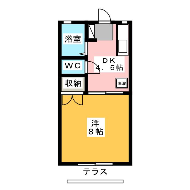 ユーハイツの間取り