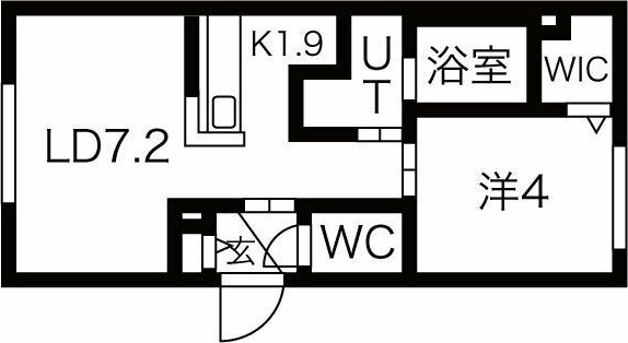 ONE STAGE二十四軒の間取り