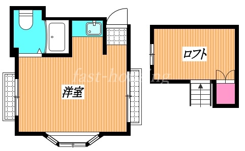 武蔵野市境南町のアパートの間取り