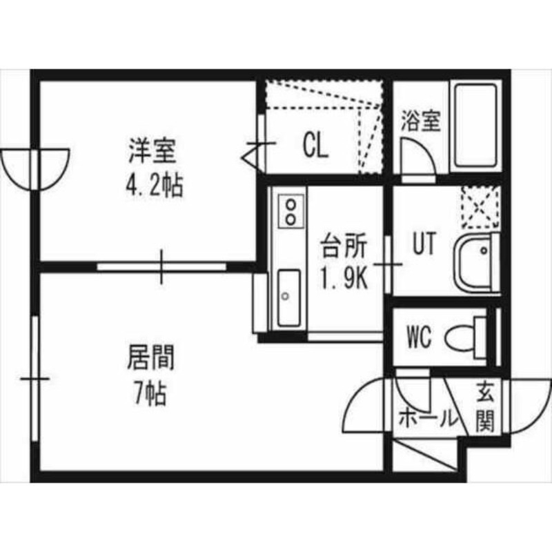 グランフォーレSの間取り