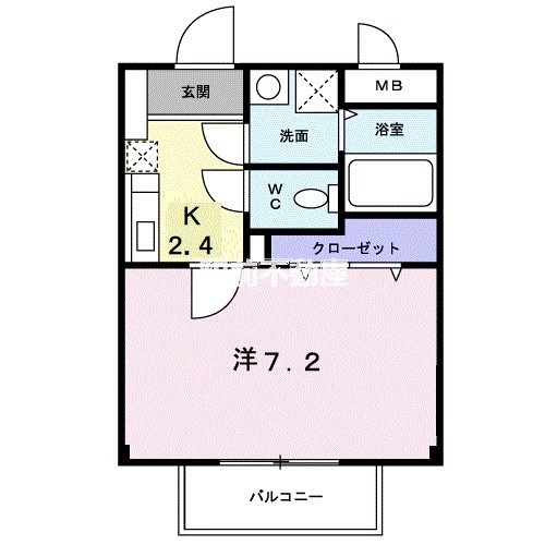 薫風館の間取り