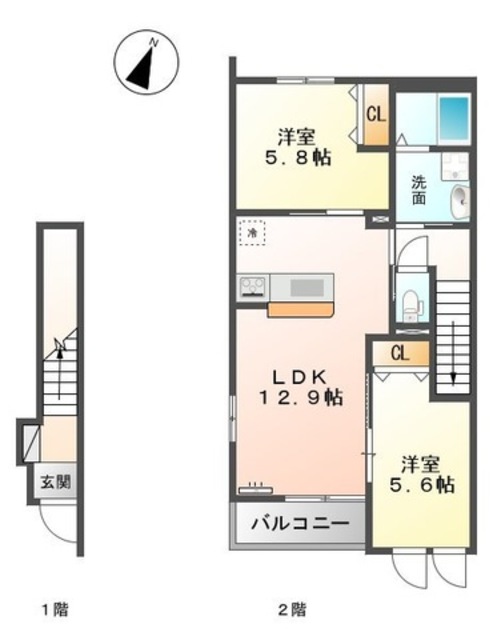 クレシアの間取り