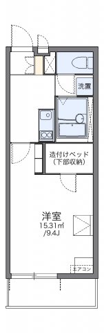 レオパレスさくらIIの間取り