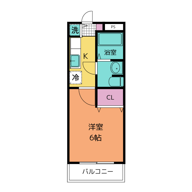 ア・ドリーム朝日の間取り