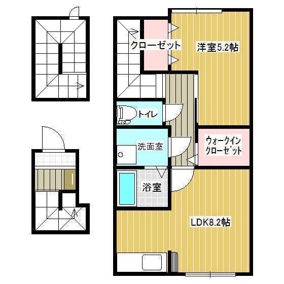 【アンタレスの間取り】