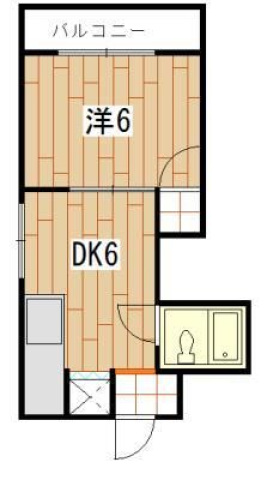 【広島市西区中広町のマンションの間取り】