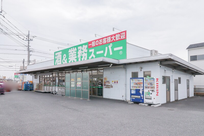 【伊勢崎市田中島町のアパートのスーパー】