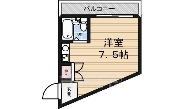 ファミール中百舌鳥の間取り