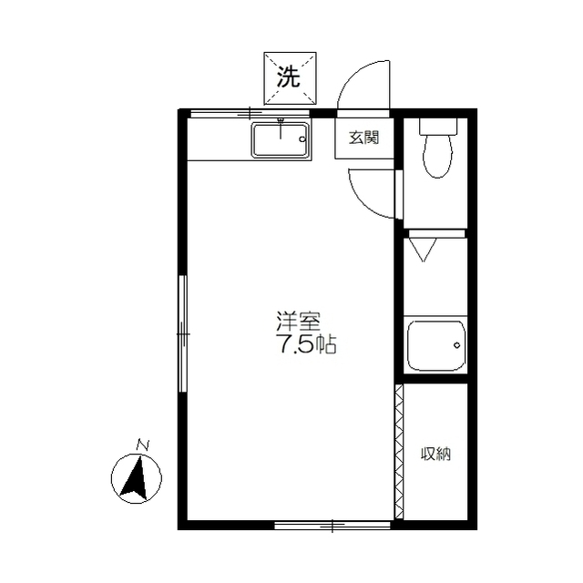 宮本荘の間取り