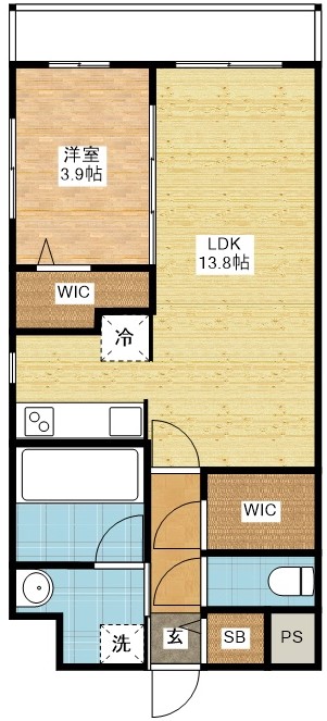 ヴィオラ矢上の間取り