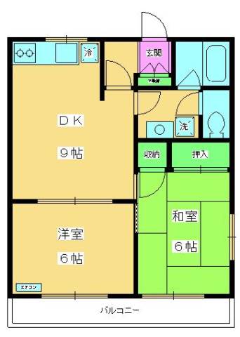 クレインヒルズの間取り