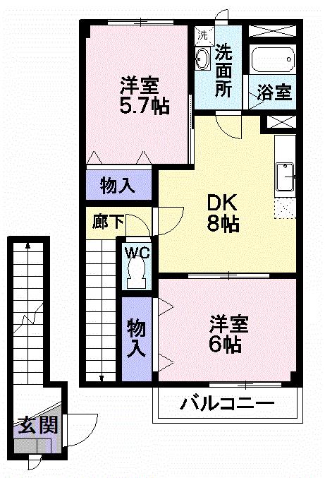 サンパ－クア・ナンの間取り