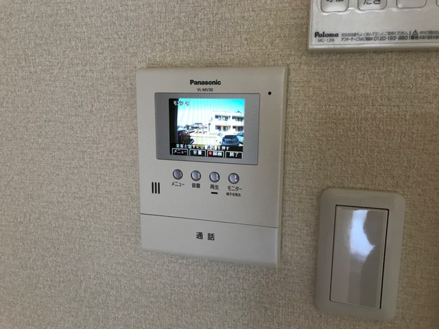 セキュリティ　カメラ付インターホン