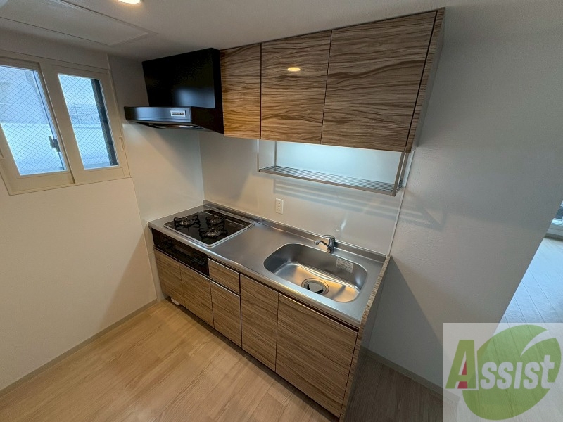 キッチン　システムキッチンなので、すぐお料理に使えます！