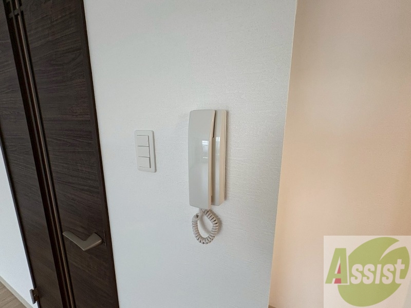 セキュリティ　インターホンは通話ができるので急な訪問があっても安心です