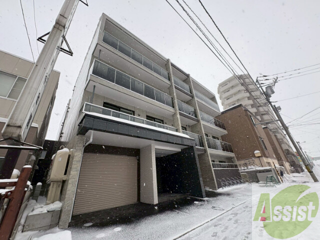 建物外観　札幌市中央区南２１条「ラディア山鼻」