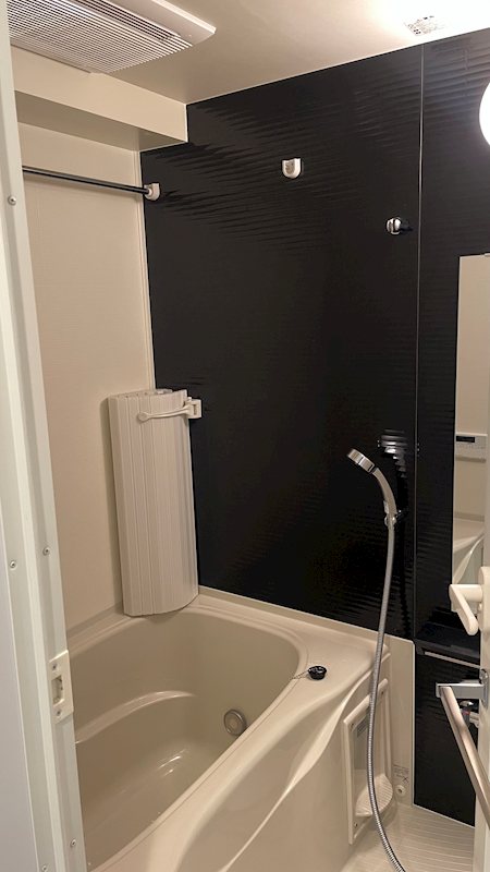 バス・シャワールーム　コンパクトで使いやすいお風呂です