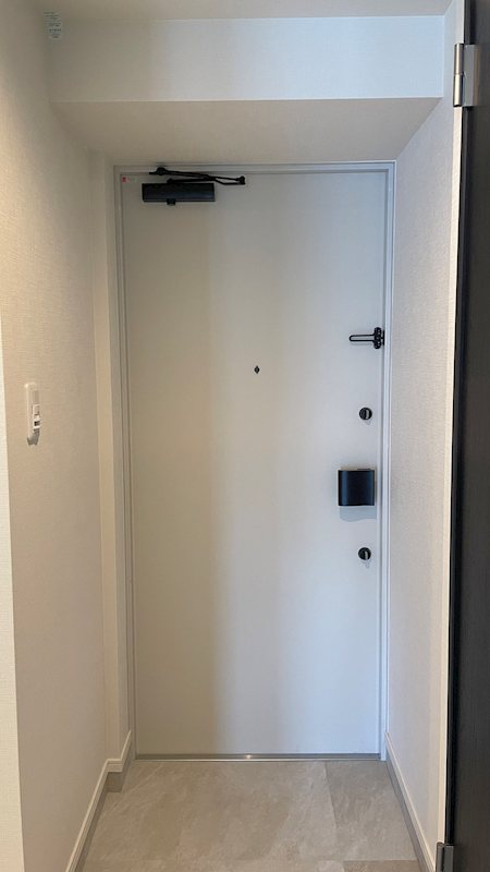 玄関　シンプルで使いやすい玄関です