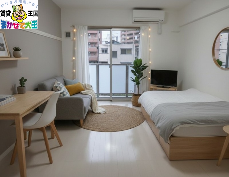 居室・リビング　家具・インテリアはＣＧです