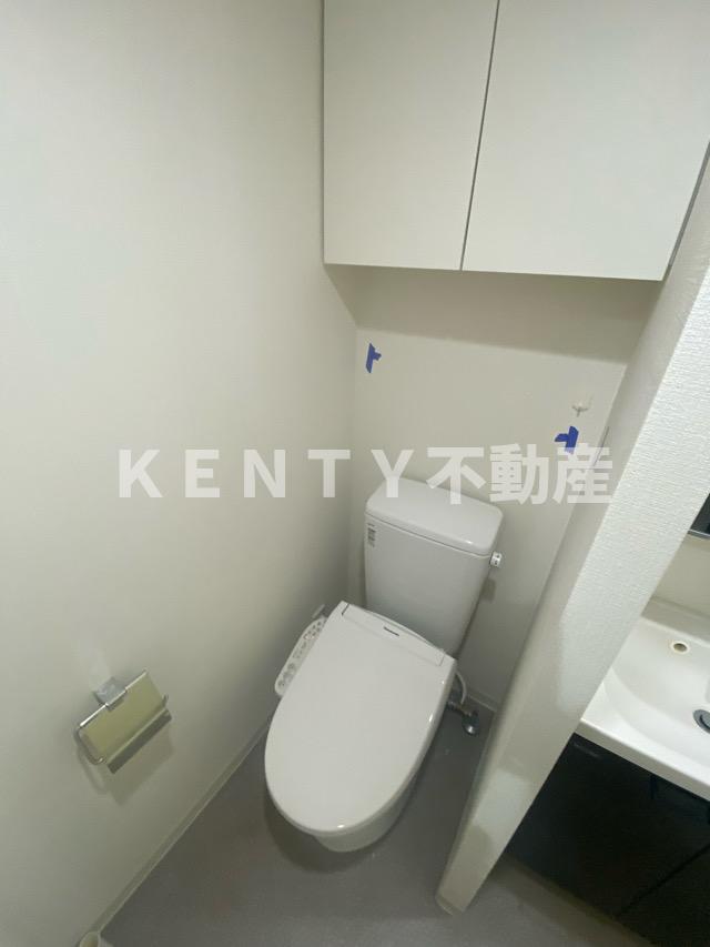 トイレ　ゆったりとした空間のトイレです