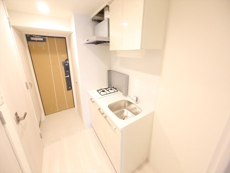 キッチン　システムキッチン（ガス2口コンロ付）