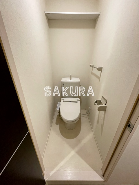 トイレ　嬉しい温水洗浄便座♪