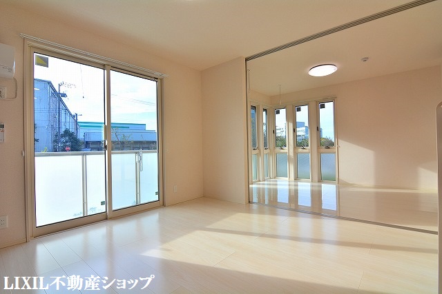 居室・リビング　１１．８帖のＬＤＫです。