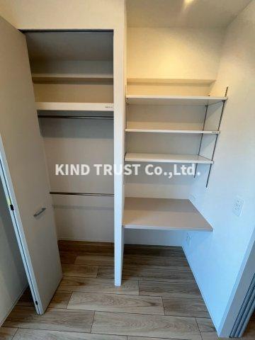 収納　収納のためのスペースです