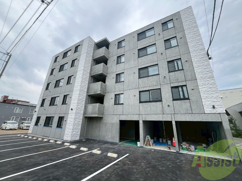 建物外観　札幌市東区北八条東「イー・エフ札幌東」