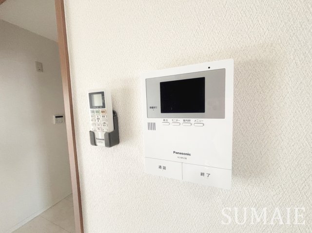 セキュリティ　モニター付きインターホンです！