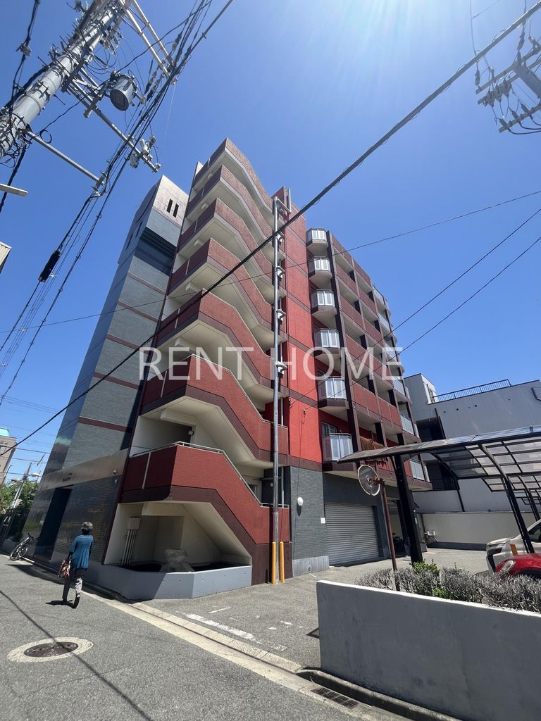 建物外観　鉄筋コンクリート造のしっかりとしたマンションです。