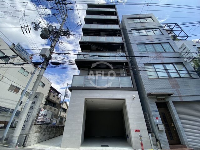 建物外観　BLEU ET GRIS上町台　外観