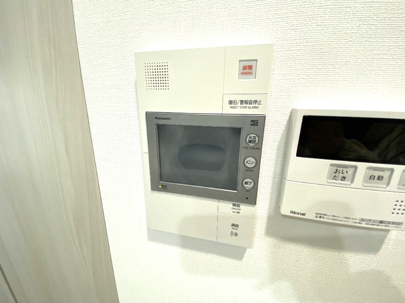 セキュリティ　来客時に活躍です。