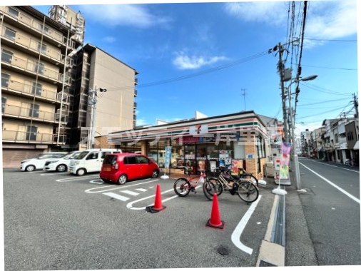 コンビニ　セブンイレブン 大阪天下茶屋2丁目店（コンビニ）まで522m