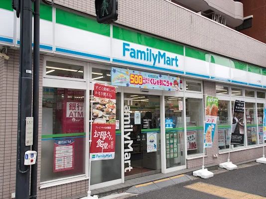 コンビニ　ファミリーマート一の橋店（コンビニ）まで389m